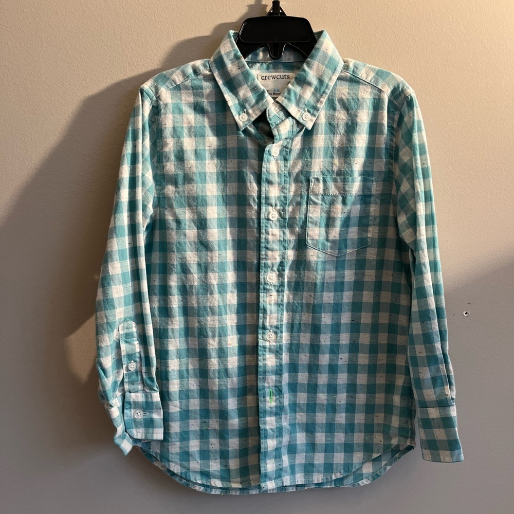 Crewcuts Long-Sleeved Boys Sized 4-5 Shirt
